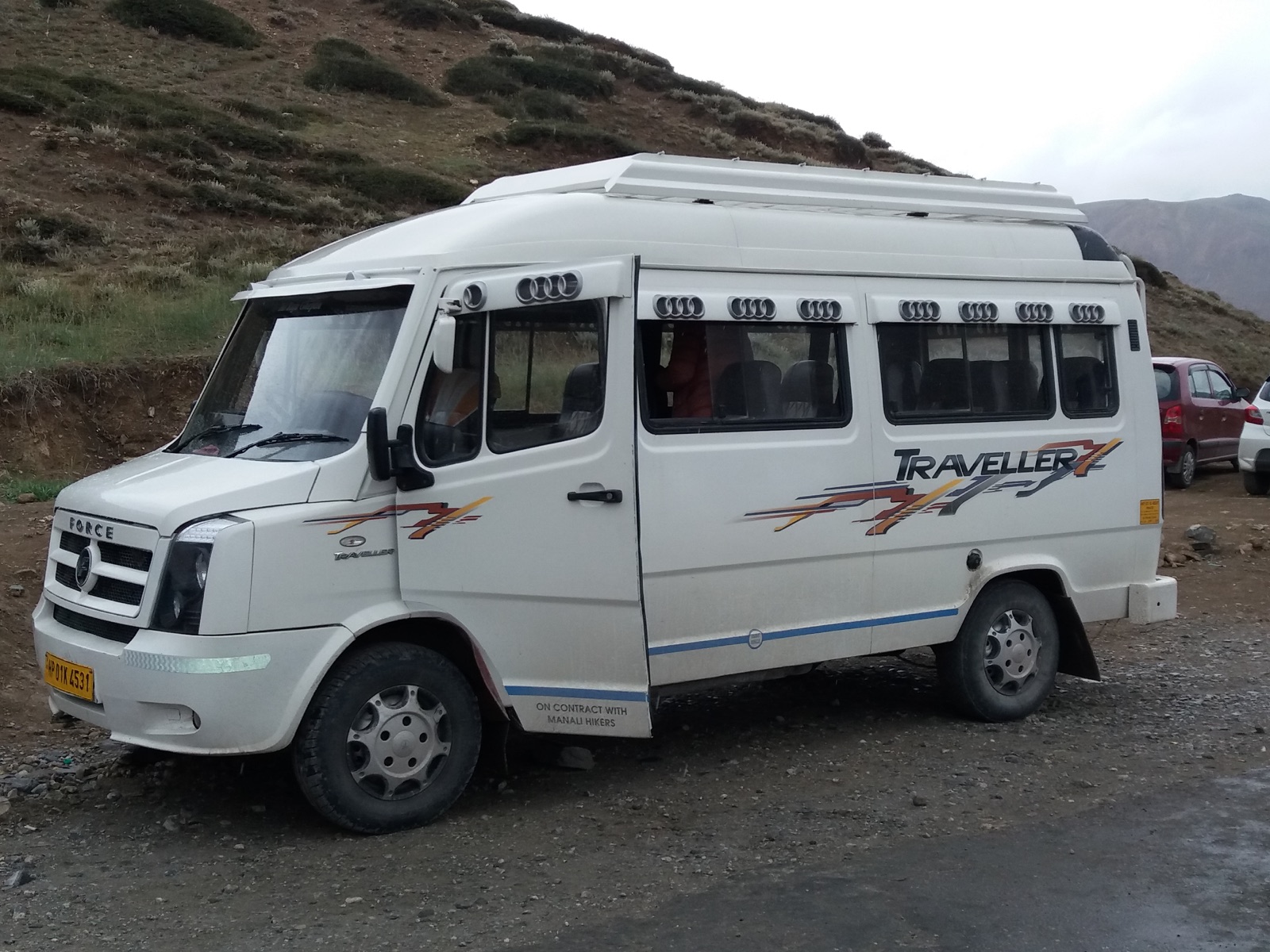 KTS Tempo Traveller category vehicle for Kashmir groups